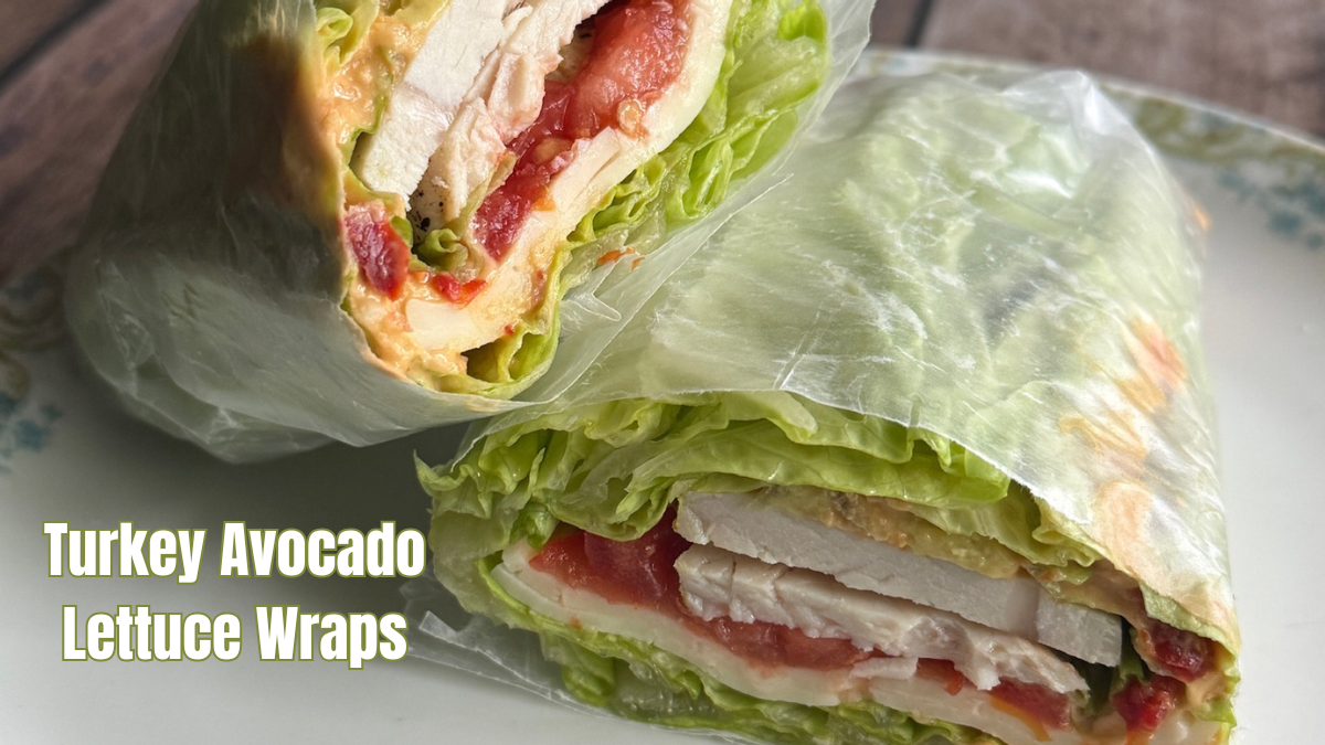 Turkey Avocado Lettuce Wraps